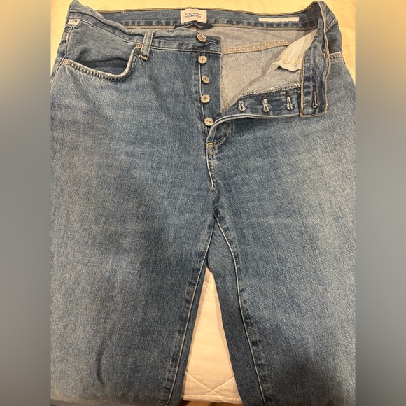 Citizens Of Humanity Annina Straight Wide Leg Jeans size 29 - Picture 3 of 16